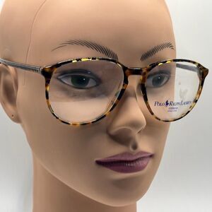 Vintage Polo Ralph Lauren Eyeglasses Mod 63 Tortoise Plastic 1990 Made In France